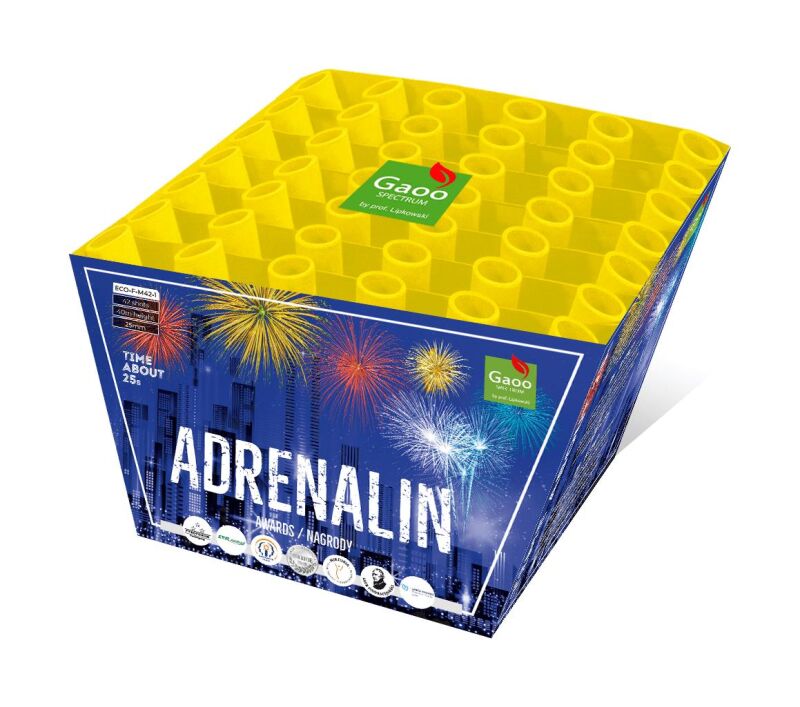 Adrenalin-42-Schuss-Feuerwerk-Batterie von Gaoo ab 63.74€ jetzt bestellen