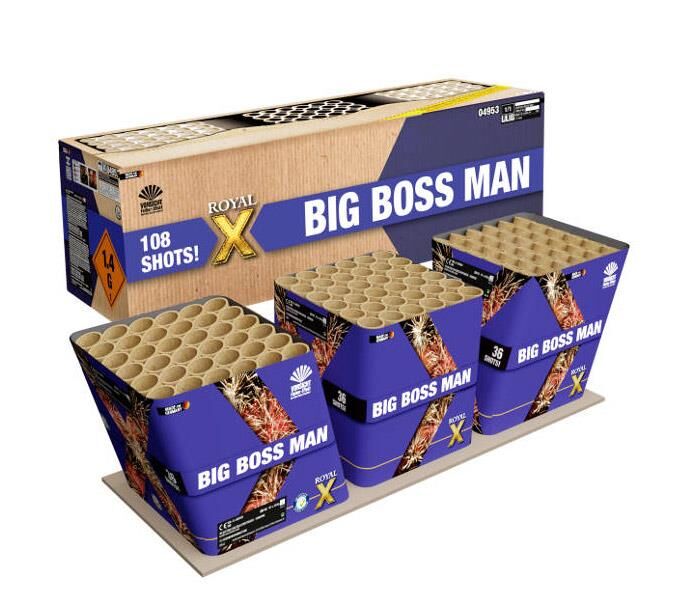 Big Boss Man 108-Schuss-Feuerwerkverbund von Lesli ab 126.65€ jetzt bestellen