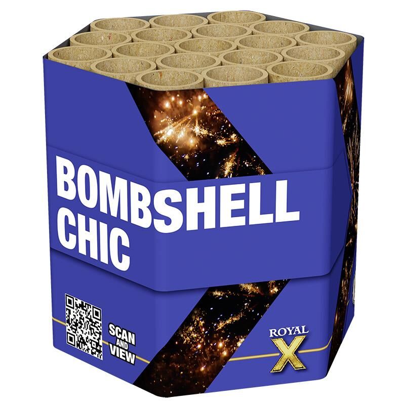 Bombshell Chic 19-Schuss-Feuerwerk-Batterie von Lesli ab 19.99€ jetzt bestellen