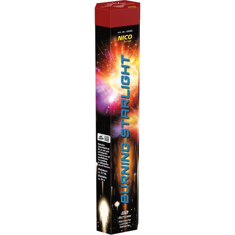 Burning Starlight 80-Schuss-Römische-Lichterbatterie von Nico ab 19.54€ jetzt bestellen