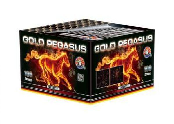 Gold Pegasus 100-Schuss-Feuerwerk-Batterie von Panda ab 45.04€ jetzt bestellen