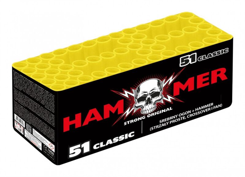 Hammer Classic 51-Schuss-Feuerwerkverbund von Gaoo ab 84.99€ jetzt bestellen