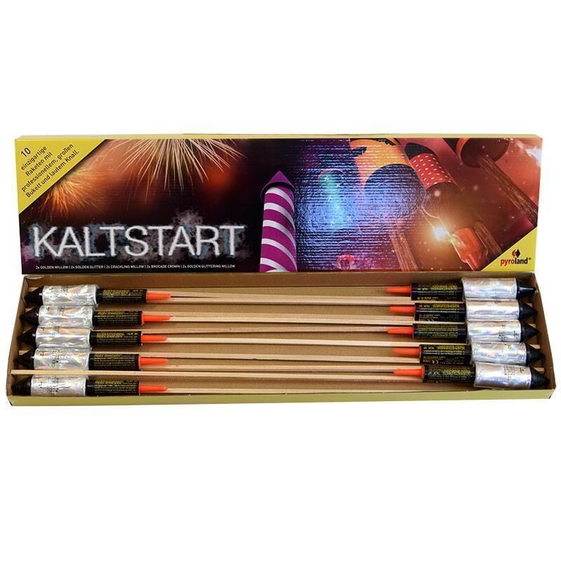 Kaltstart - Raketen-Sortiment von Pyroland ab 20.82€ jetzt bestellen