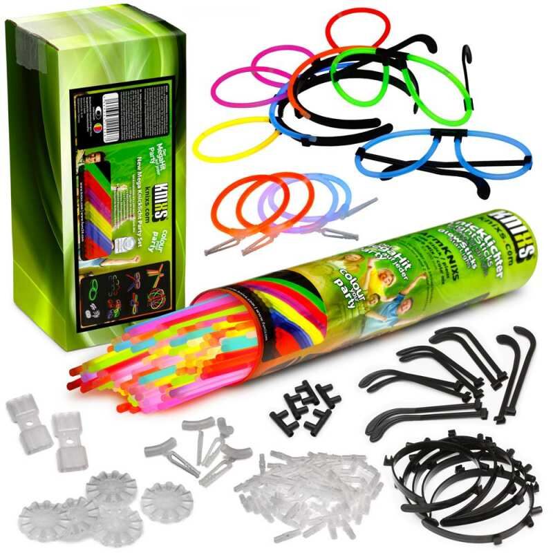 Knicklicht Party Pack - 100 Knicklichter und viel Zubehör - 221 teilig von Knixs ab 14.99€ jetzt bestellen