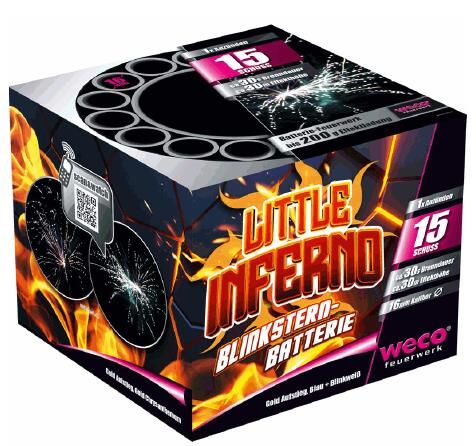 Little Inferno 15-Schuss-Feuerwerk-Batterie von Weco ab 6.79€ jetzt bestellen