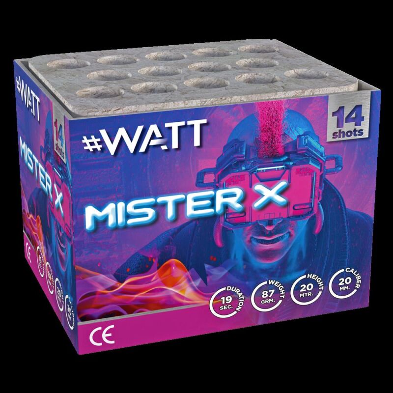 Mister X 14-Schuss-Feuerwerk-Batterie von Lesli ab 8.49€ jetzt bestellen