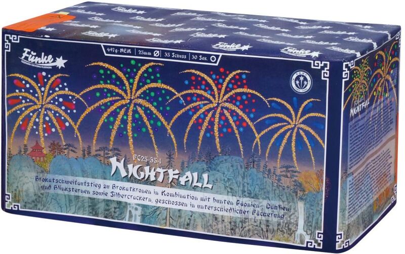 Nightfall 35-Schuss-Feuerwerk-Batterie von Funke ab 36.54€ jetzt bestellen