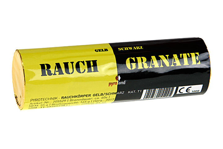 Rauchgranate Gelb/Schwarz 40s von Pyroland ab 4.99€ jetzt bestellen