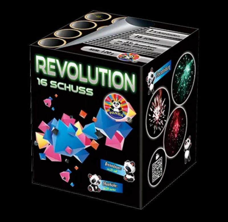 Revolution 16-Schuss-Feuerwerk-Batterie von Panda ab 7.64€ jetzt bestellen