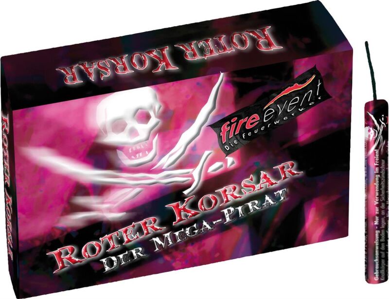 Roter Korsar Der Megapirat! von fireevent ab 8.49€ jetzt bestellen