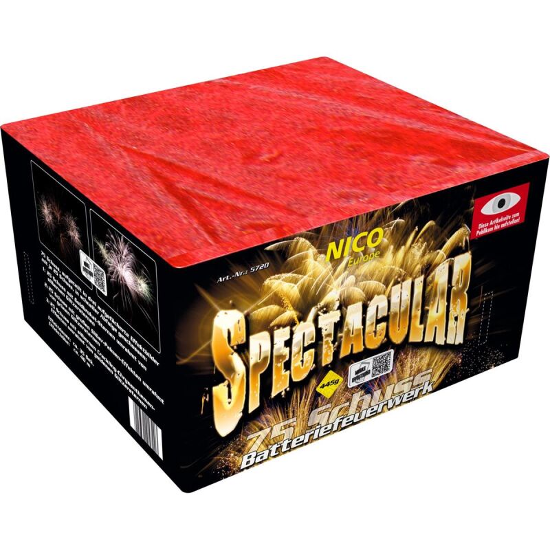 Spectacular 75-Schuss-Feuerwerk-Batterie von Nico ab 56.09€ jetzt bestellen