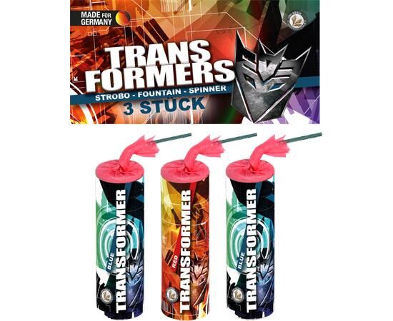 Transformers Fontänen 3er Pack von Lesli ab 2.54€ jetzt bestellen