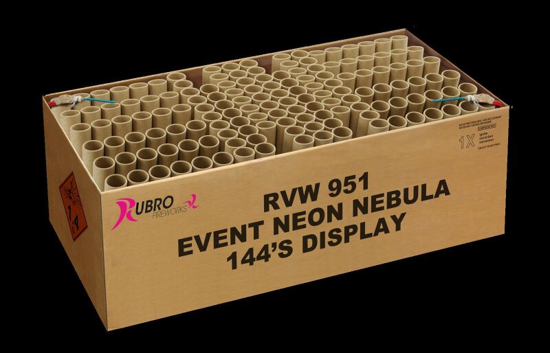 Event Neon Nebula 144-Schuss-Feuerwerkverbund von Geisha-Rubro ab 161.49€ jetzt bestellen