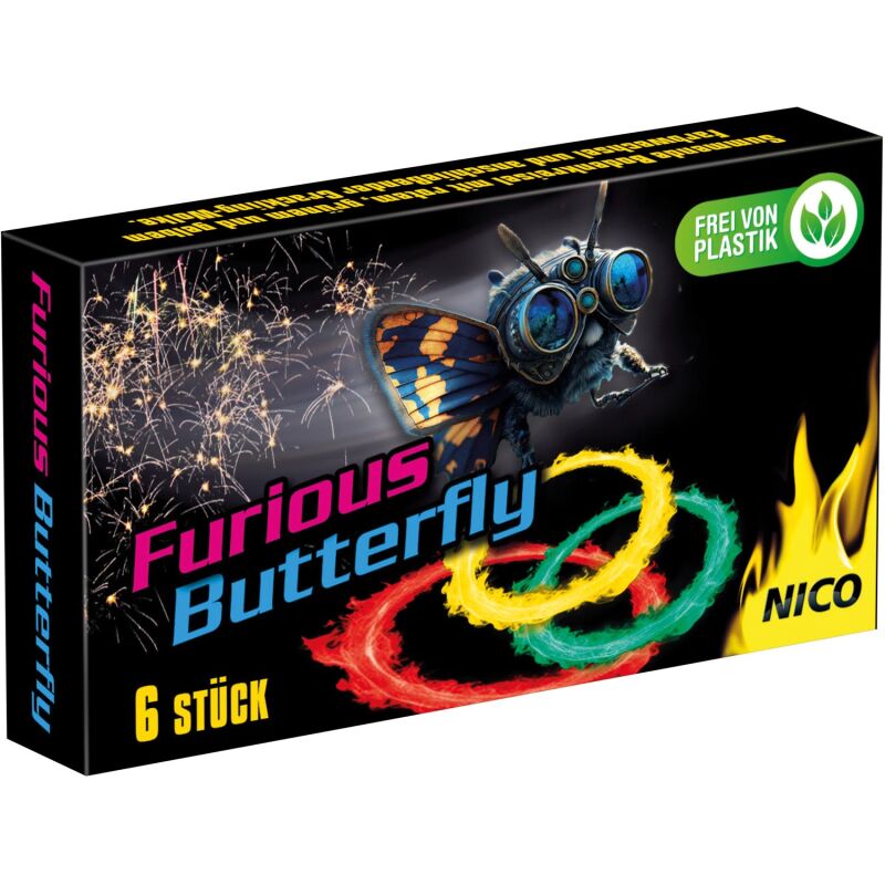 Furious Butterfly 6er Schachtel von Nico ab 1.99€ jetzt bestellen